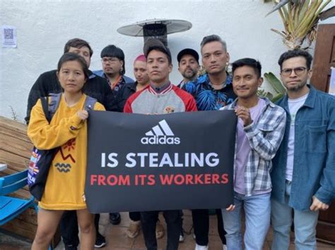 adidas workers|adidas labour exploitation.